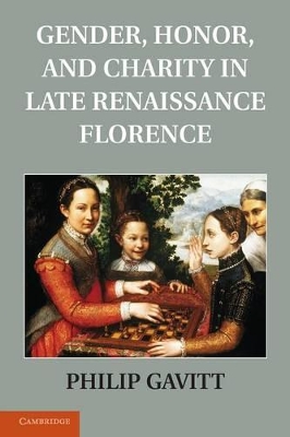 Gender, Honor, and Charity in Late Renaissance Florence book