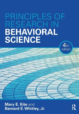 Principles of Research in Behavioral Science book