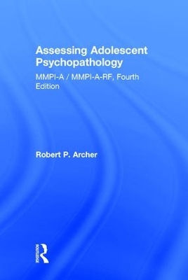 Assessing Adolescent Psychopathology by Robert P. Archer