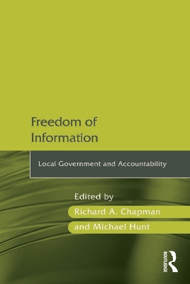 Freedom of Information: Local Government and Accountability by Robert G. Vaughn