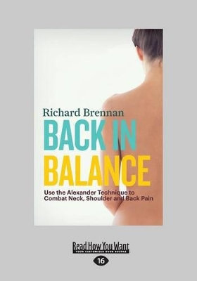 Back in Balance book