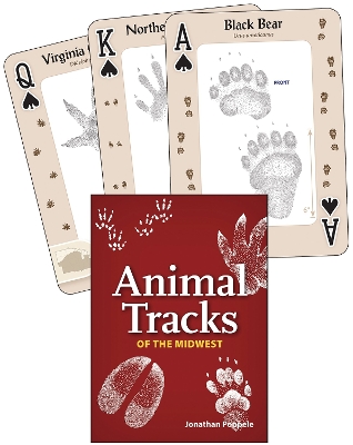 Animal Tracks of the Midwest Playing Cards book