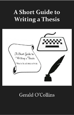 Short Guide to Writing a Thesis book