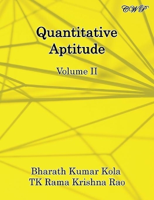 Quantitative Aptitude: Volume II book