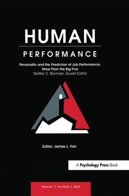 Personality and the Prediction of Job Performance book