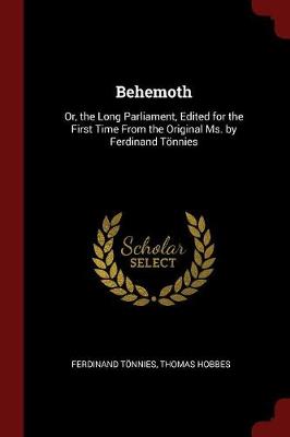 Behemoth by Ferdinand Tonnies