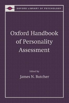 Oxford Handbook of Personality Assessment book