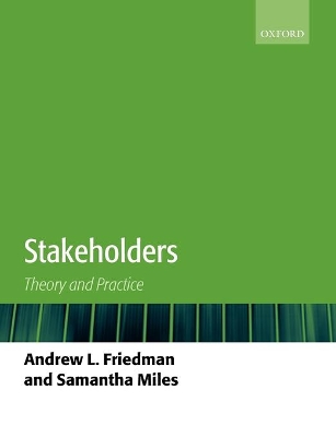 Stakeholders by Andrew L. Friedman