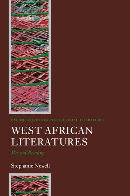 West African Literatures book