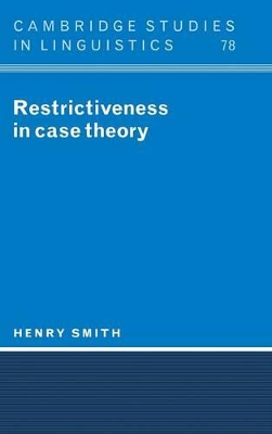 Restrictiveness in Case Theory book