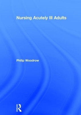 Nursing Acutely Ill Adults book