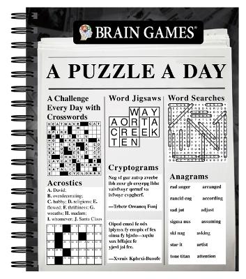 Brain Games - A Puzzle a Day book