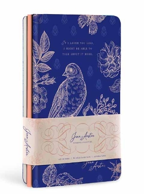 Jane Austen Sewn Notebook Collection: Set of 3 book