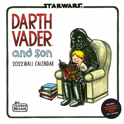 Star Wars Darth Vader and Son 2022 Wall Calendar book