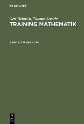 Training Mathematik, Band 1, Grundlagen book