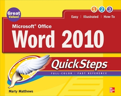 Microsoft Office Word 2010 QuickSteps book