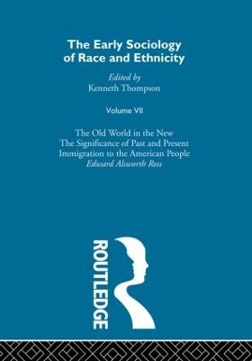 The Early Sociology of Race and Ethnicity by Kenneth Thompson