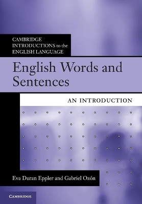 English Words and Sentences book