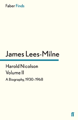 Harold Nicolson: Volume II book
