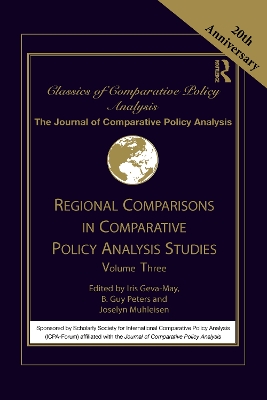 Regional Comparisons in Comparative Policy Analysis Studies: Volume Three book