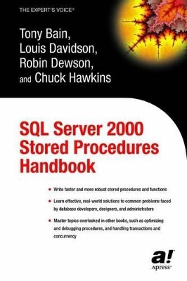 SQL Server 2000 Stored Procedures Handbook book