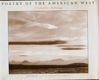 Poetry of the American West book