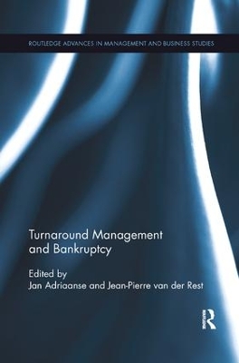 Turnaround Management and Bankruptcy by Jan Adriaanse