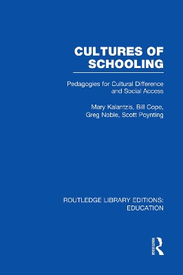 Cultures of Schooling book