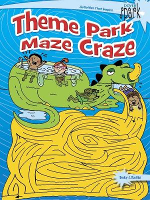 SPARK Theme Park Maze Craze book