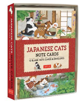 Japanese Cats Note Cards: 12 Blank Note Cards and Envelopes book