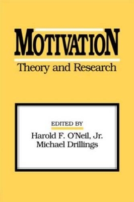 Motivation by Harold F. O'Neil, Jr.