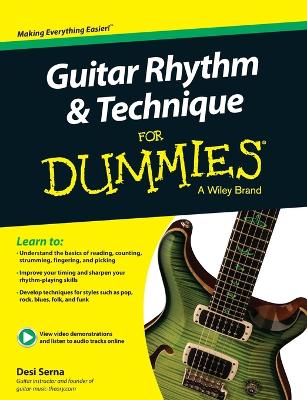 Guitar Rhythm & Technique for Dummies book