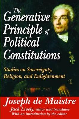 Generative Principle of Political Constitutions book