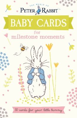 Peter Rabbit Baby Cards: for Milestone Moments book