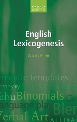 English Lexicogenesis book