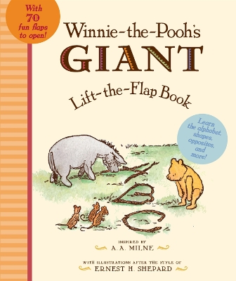 Winnie-The-Pooh's GIANT Lift-The-Flap Book book