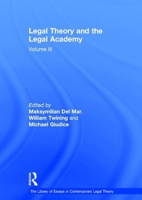 Legal Theory and the Legal Academy book