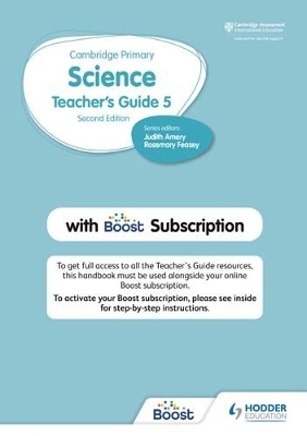 Cambridge Primary Science Teacher's Guide Stage 5 with Boost Subscription book