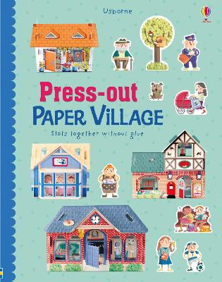 Press-out Paper Village book