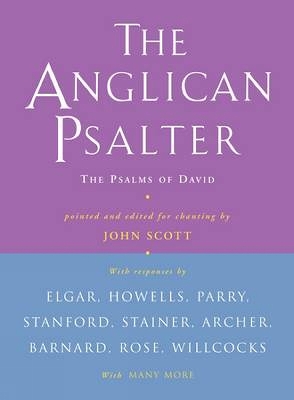 Anglican Psalter book