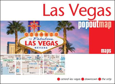 Las Vegas PopOut Map: Pocket size pop up city map of Las Vegas book