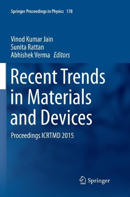 Recent Trends in Materials and Devices: Proceedings ICRTMD 2015 by Vinod Kumar Jain