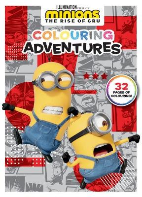 Minions the Rise of Gru: Colouring Adventures (Universal) book