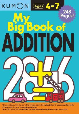 Kumon My Big Book of Addition book