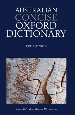 Australian Concise Oxford Dictionary book