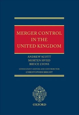 Merger Control in the United Kingdom book