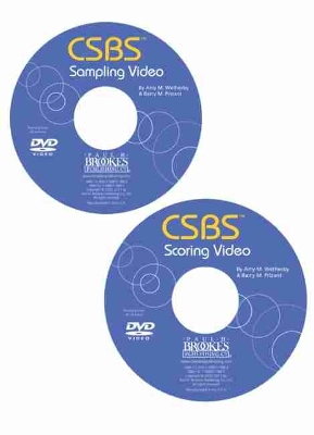 CSBS™ Sampling & Scoring DVD: Communication and Symbolic Behavior Scales (CSBS™) book