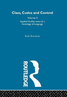 Applied Studies Towards a Sociology of Language book