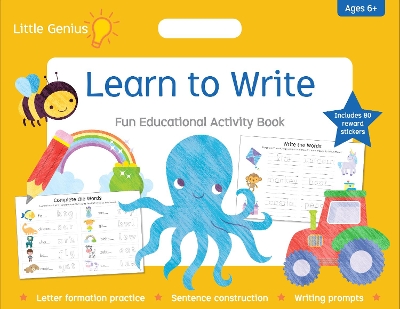 Little Genius Mega Pad Learn to Write book
