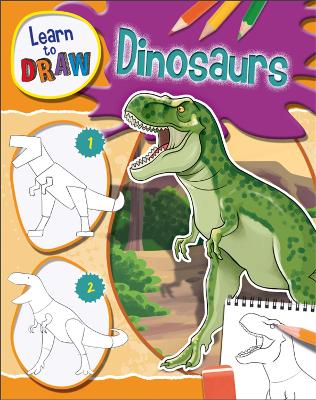 Learn to Draw: Dinosaurs book